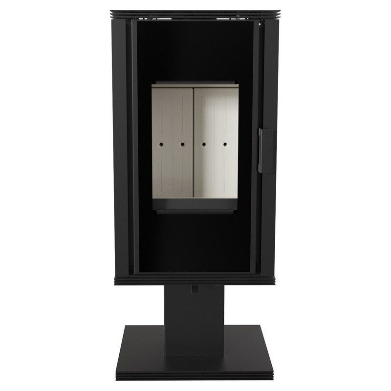 Kaminofen KOZA Enyo Flat 03 – 6 kW, drehbar, modern & effizient – Bild 2