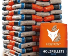 Heizfuxx Holzpellets "Blue" – 975 kg (65 x 15 kg Säcke)