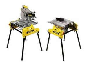 DEWALT 2000W Ø250mm Tisch- und Gehrungssäge mit Wendefunktion -DW743N