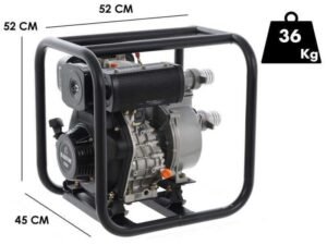 Blackstone BD 5000 Wärmemotorpumpe 50 mm Anschlüsse – 2 Zoll – selbstansaugend – 5,5 PS – Euro 5 Diesel