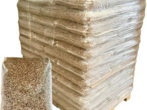 Eichenholzpellets 6 mm – 1020 kg (68 x 15 kg) – Premium Qualität