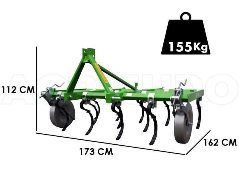 Bomet Dorado Federgrubber – 11 Zähne – Arbeitsbreite 170 cm
