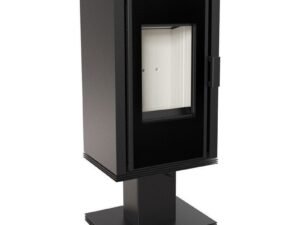 Kaminofen KOZA Enyo Flat 03 – 6 kW, drehbar, modern & effizient