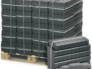 REKORD® Braunkohlebriketts – 1000 kg Palette (40 x 25 kg)