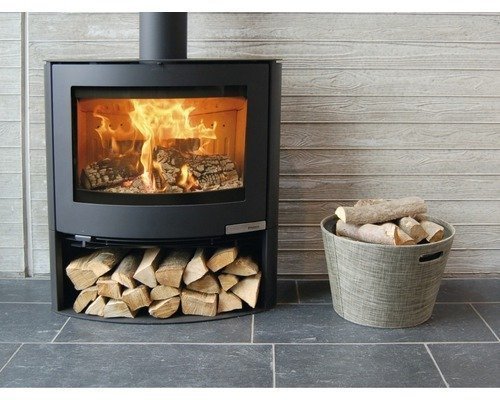 Aduro Kaminofen 15-2 – Stahl Schwarz, 6,5 kW, mit Holzfach – Bild 2